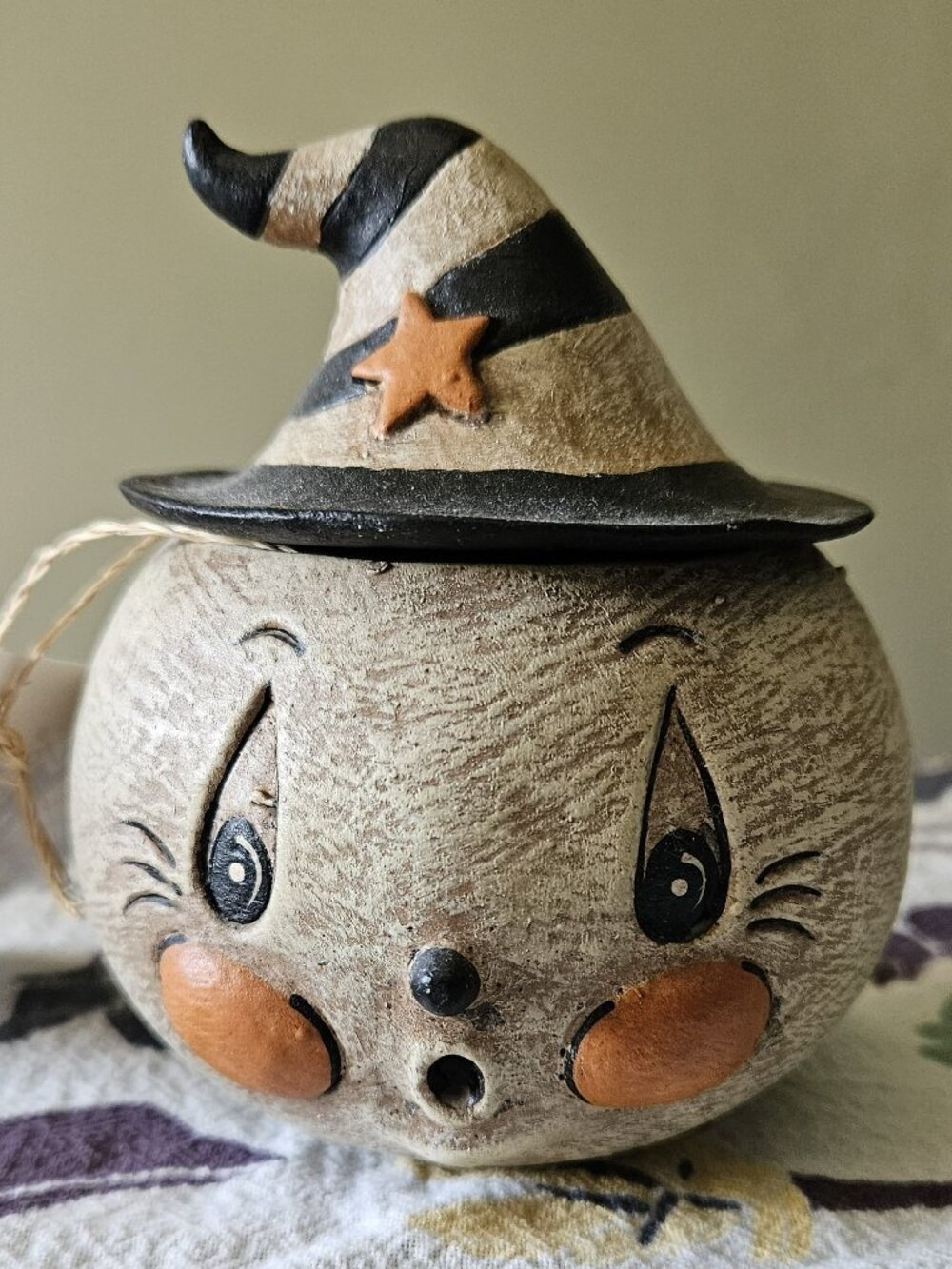 Bethany Lowe Ghostie Stew Jar Johanna Parker Halloween Retired HTF